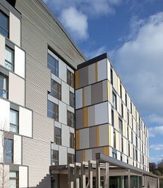 Kavanagh Tuite Best Sustainable Building RIAI Awards Roebuck Students Housing