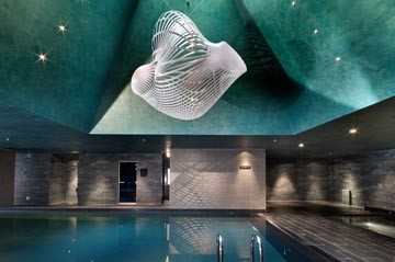 Interior photograph of Marker Hotel Swimming Pool Dublin