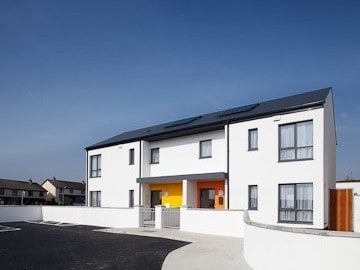 Architectural Photography for galway city council green environmental sustainable housing